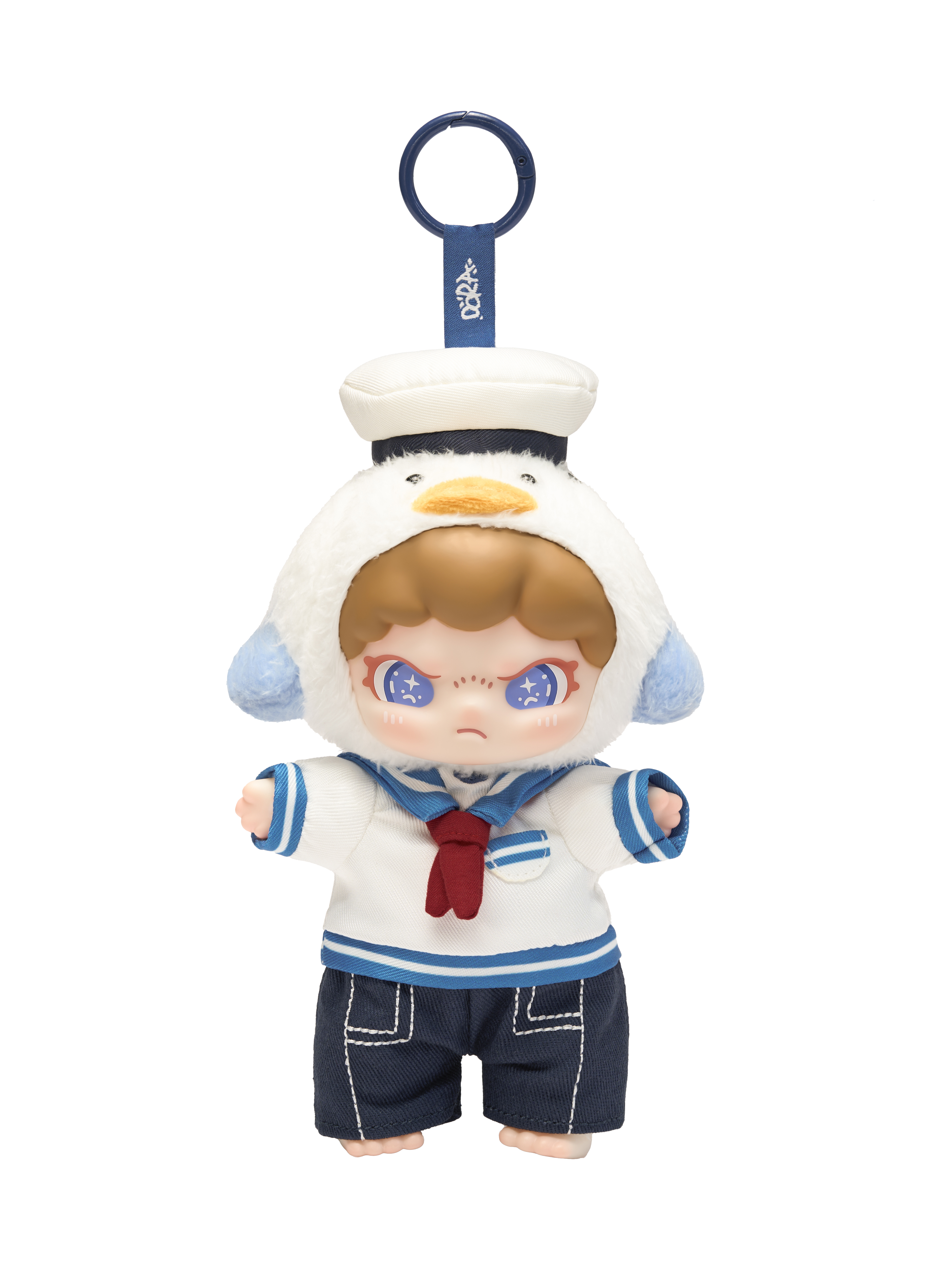 DORA鸥噜噜搪胶毛绒公仔挂件 - 1