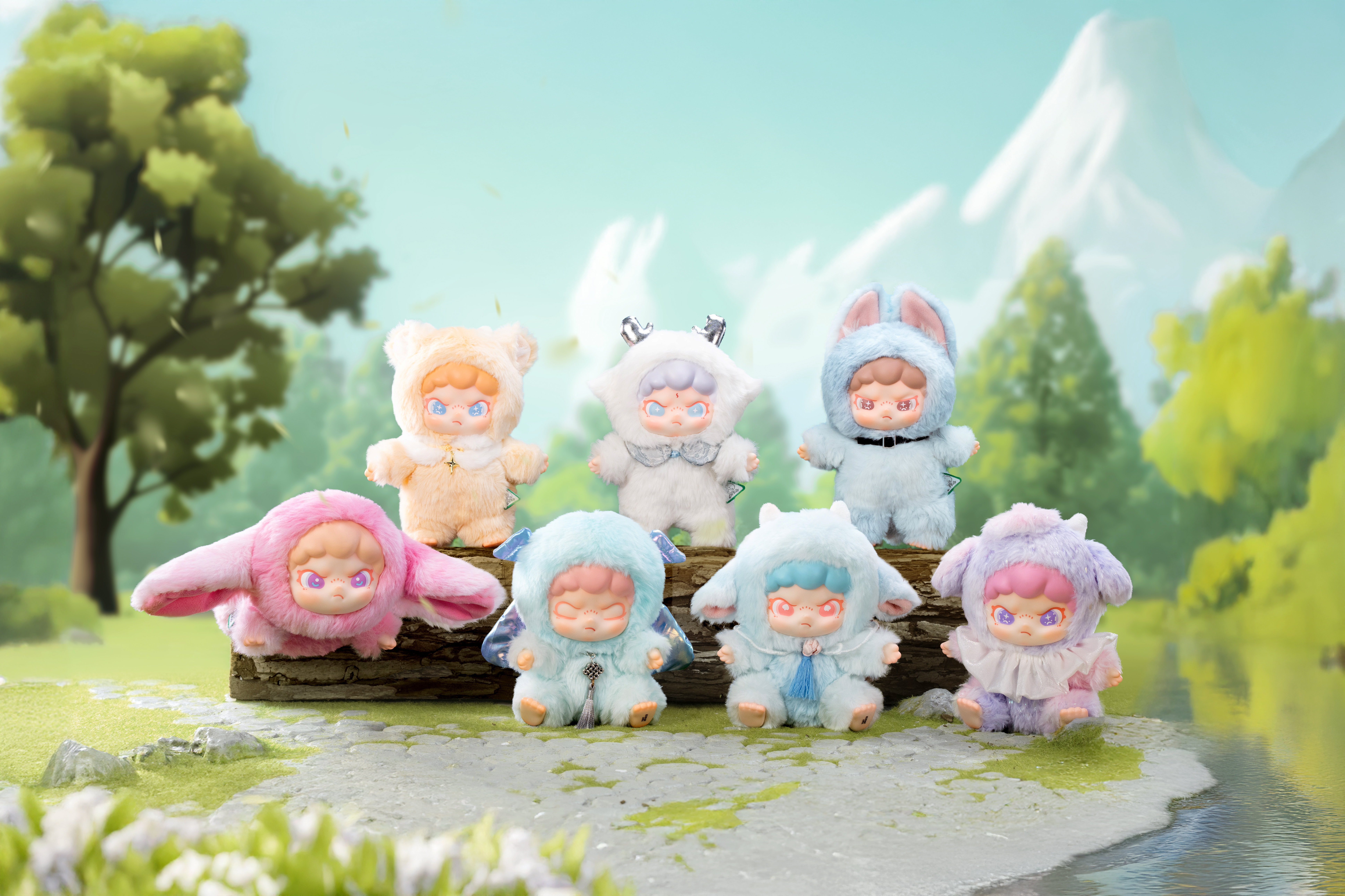 DORA山海异梦搪胶毛绒系列公仔 - 1