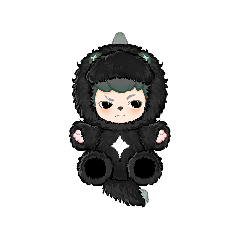 Rayan怪兽低气压mini系列毛绒挂件 - TNT SPACE 百科详情图 5