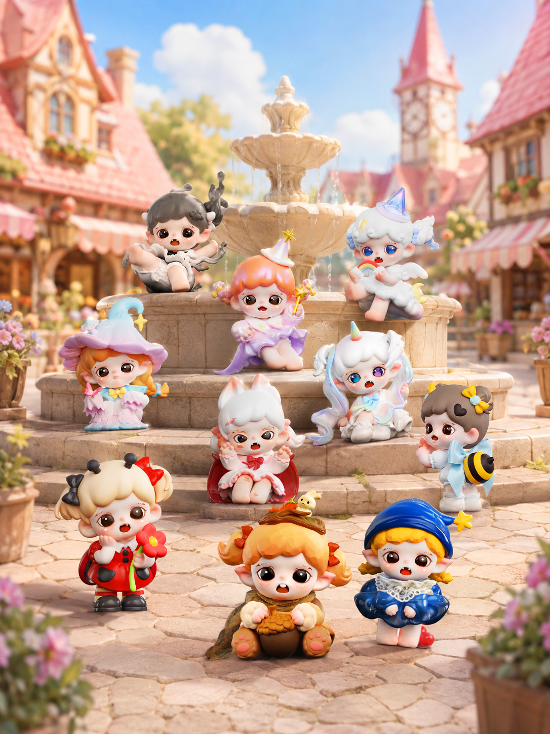 Zoraa绘本里的小镇系列手办| ZR Blind Box Guide & Rarity - TNTSPACE