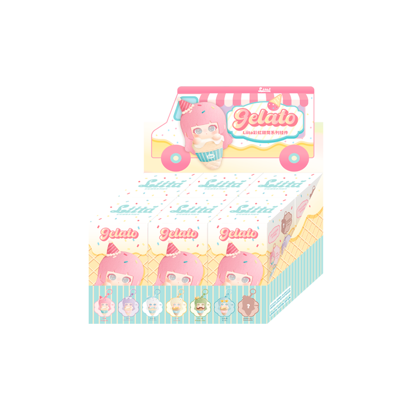 Liita彩虹甜筒系列挂件	 - 3