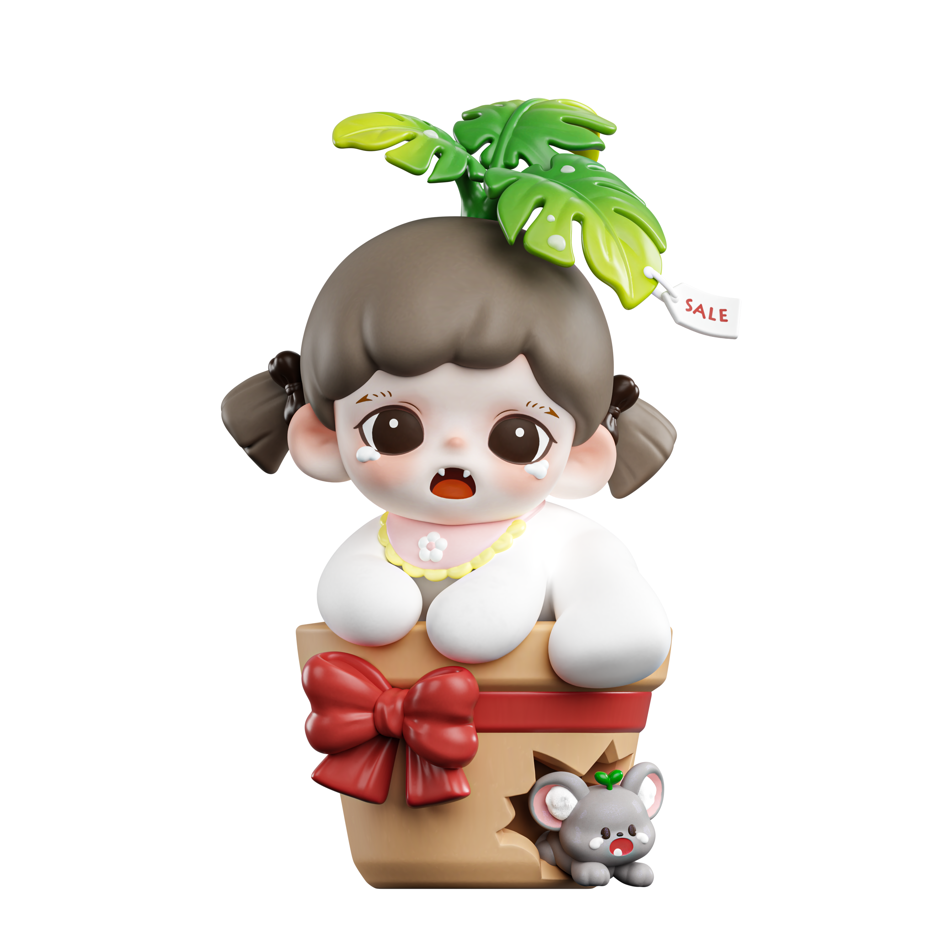Zoraa逃跑小绿植plus手办| ZR Blind Box Guide & Rarity - TNTSPACE